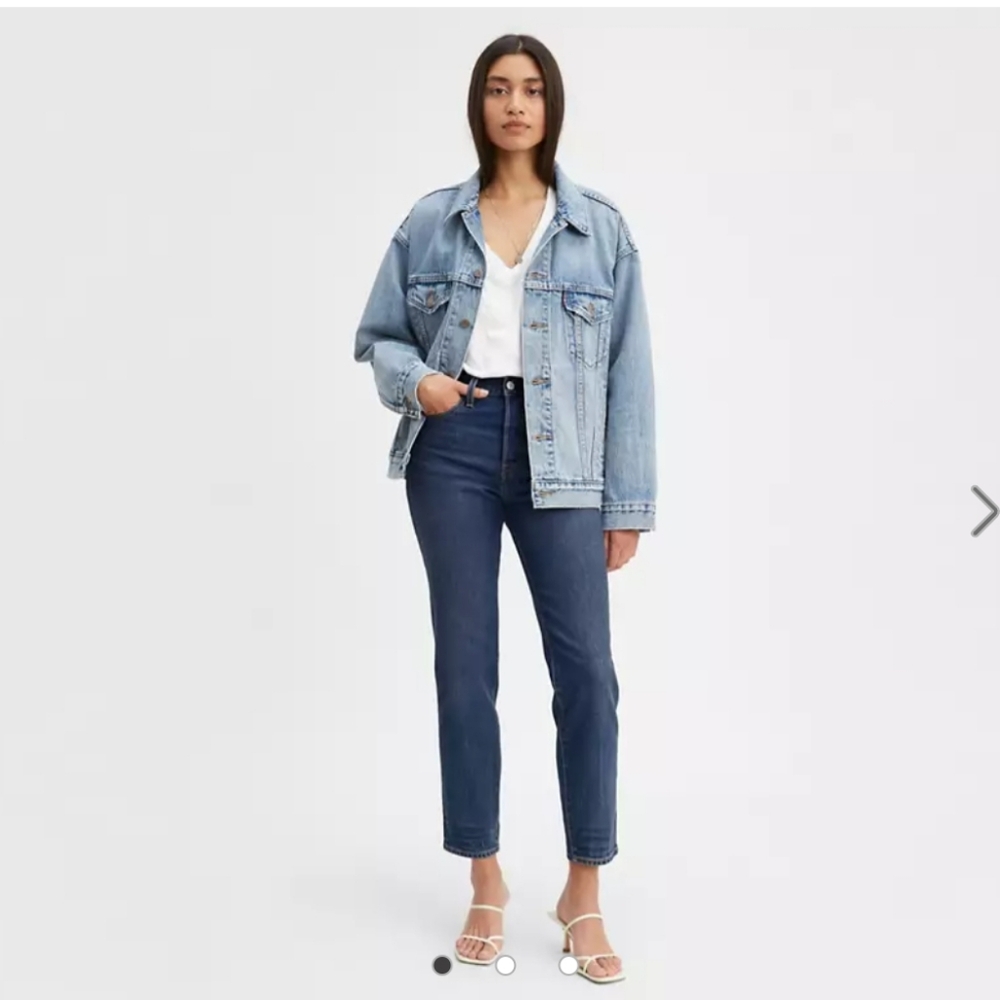 Levi's wedgie Icon fit ankle jean